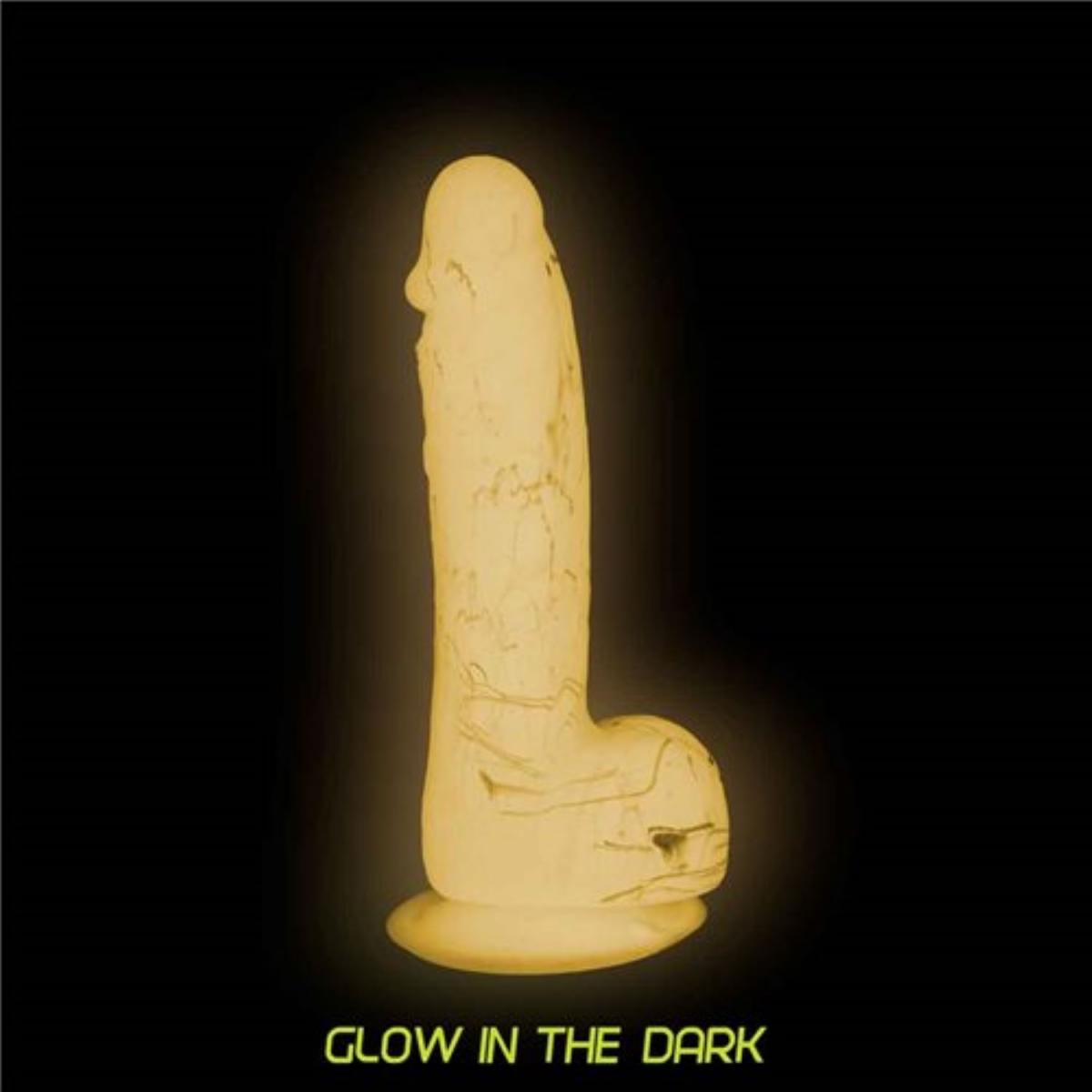 Addiction - Brandon Glow In The Dark Dildo - 18 cm