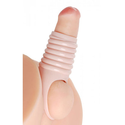 Really Ample - geribbelde penis sleeve