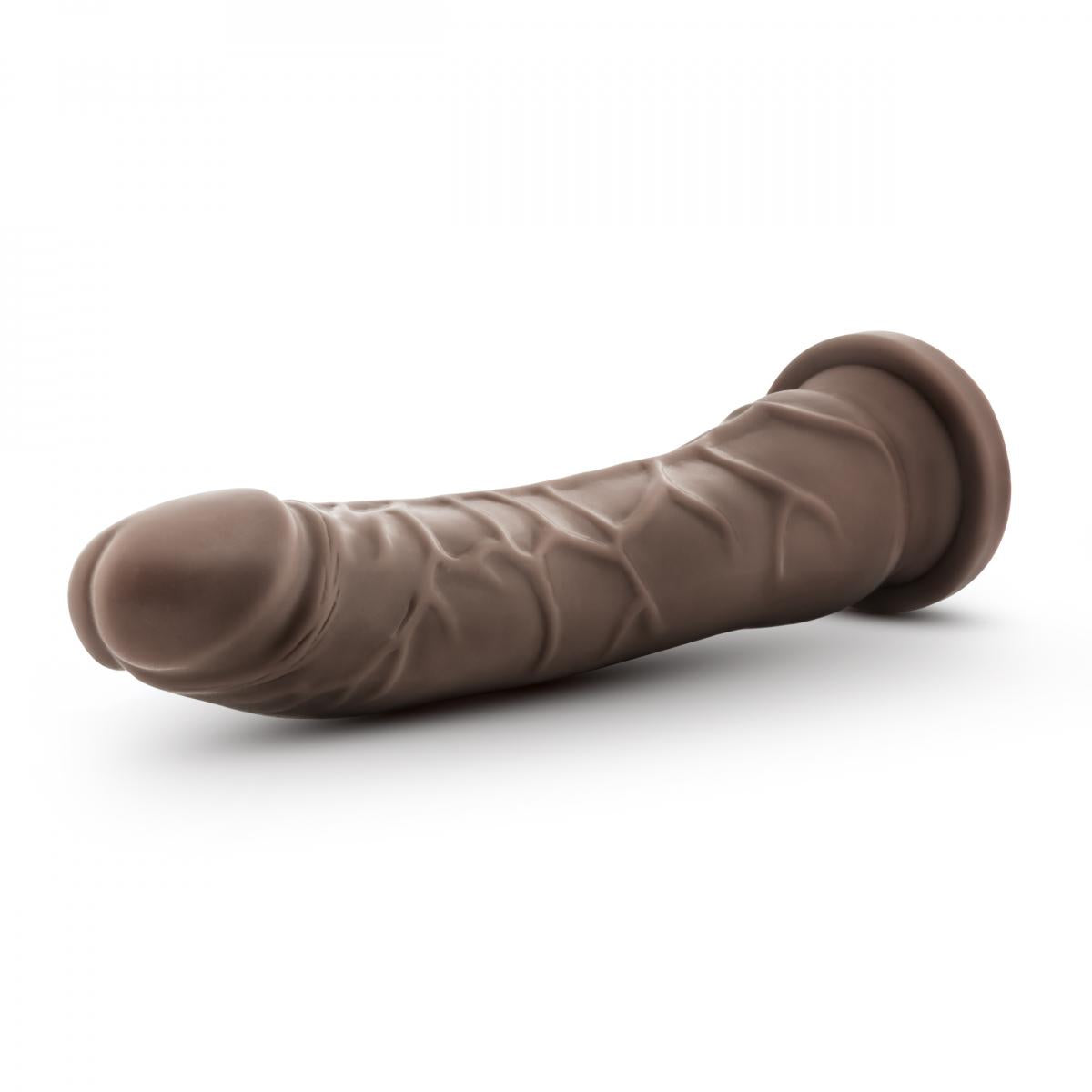 Dr. Skin - Realistische Dildo Met Zuignap 21 cm - Chocolate