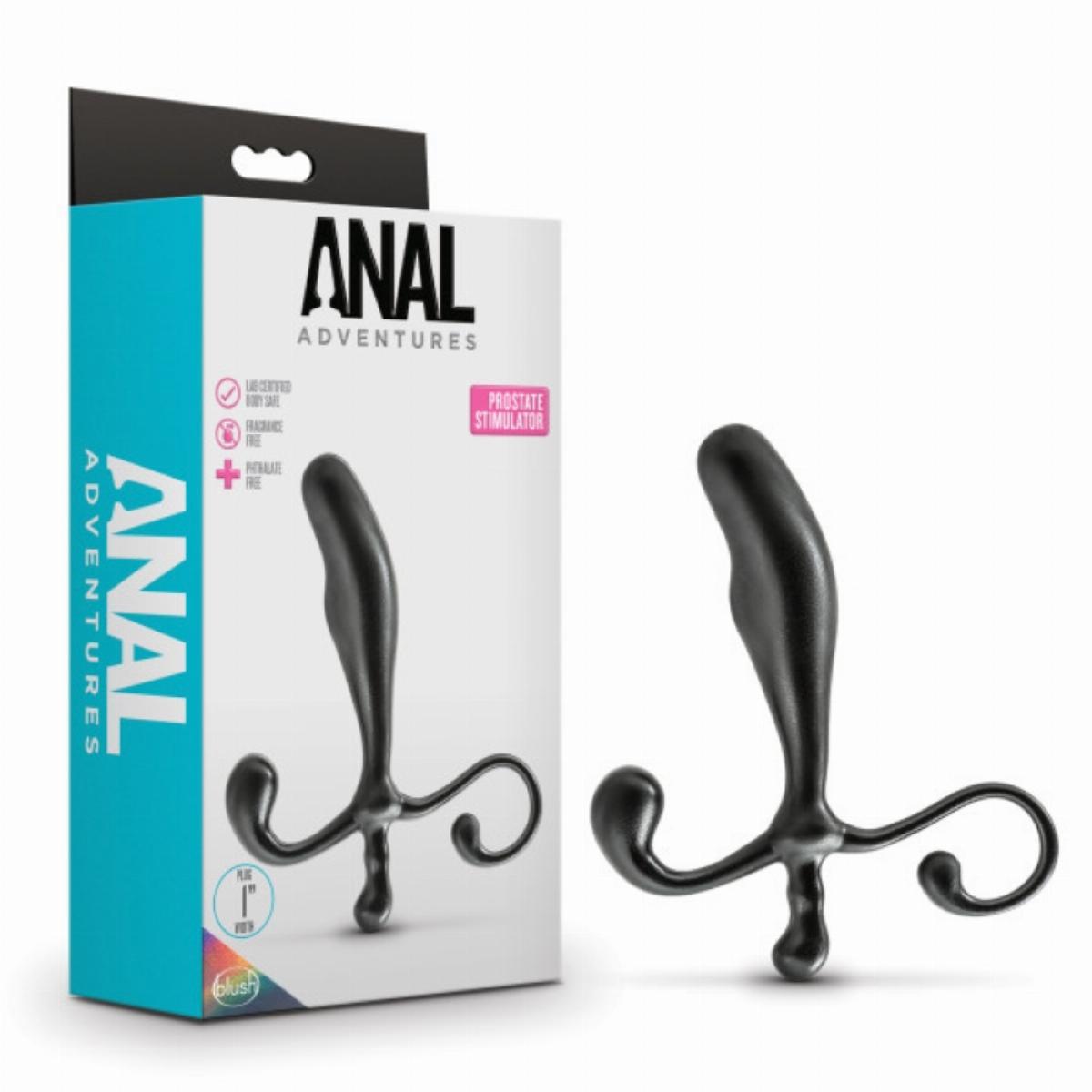 Anal Adventures - Prostaat Stimulator - Zwart