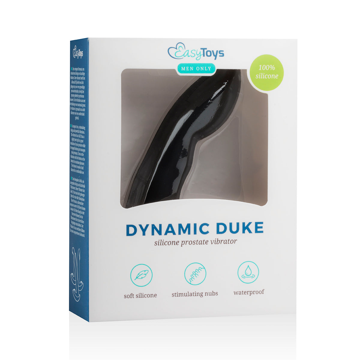 Dynamic Duke Prostaatvibrator - Zwart