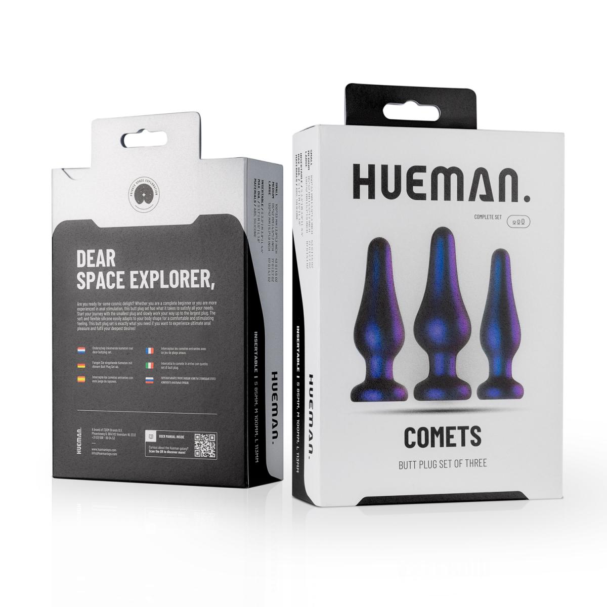 Hueman - Comets Buttplug Set