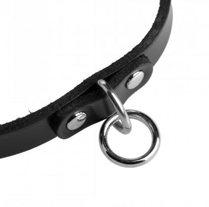 Strict Leather Halsband Met O-Ring