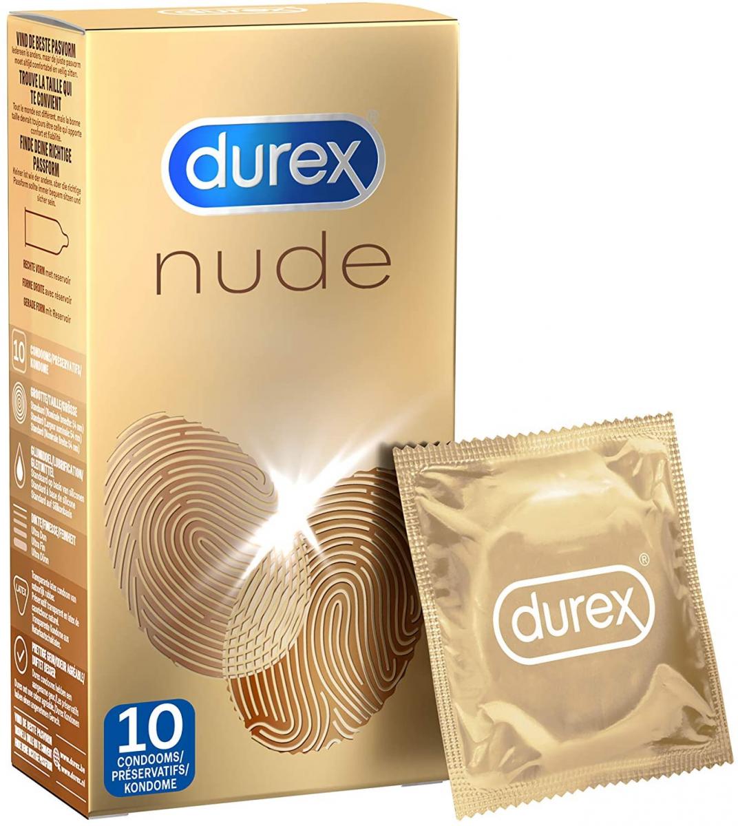 Durex Nude No Latex - 10 Stuks