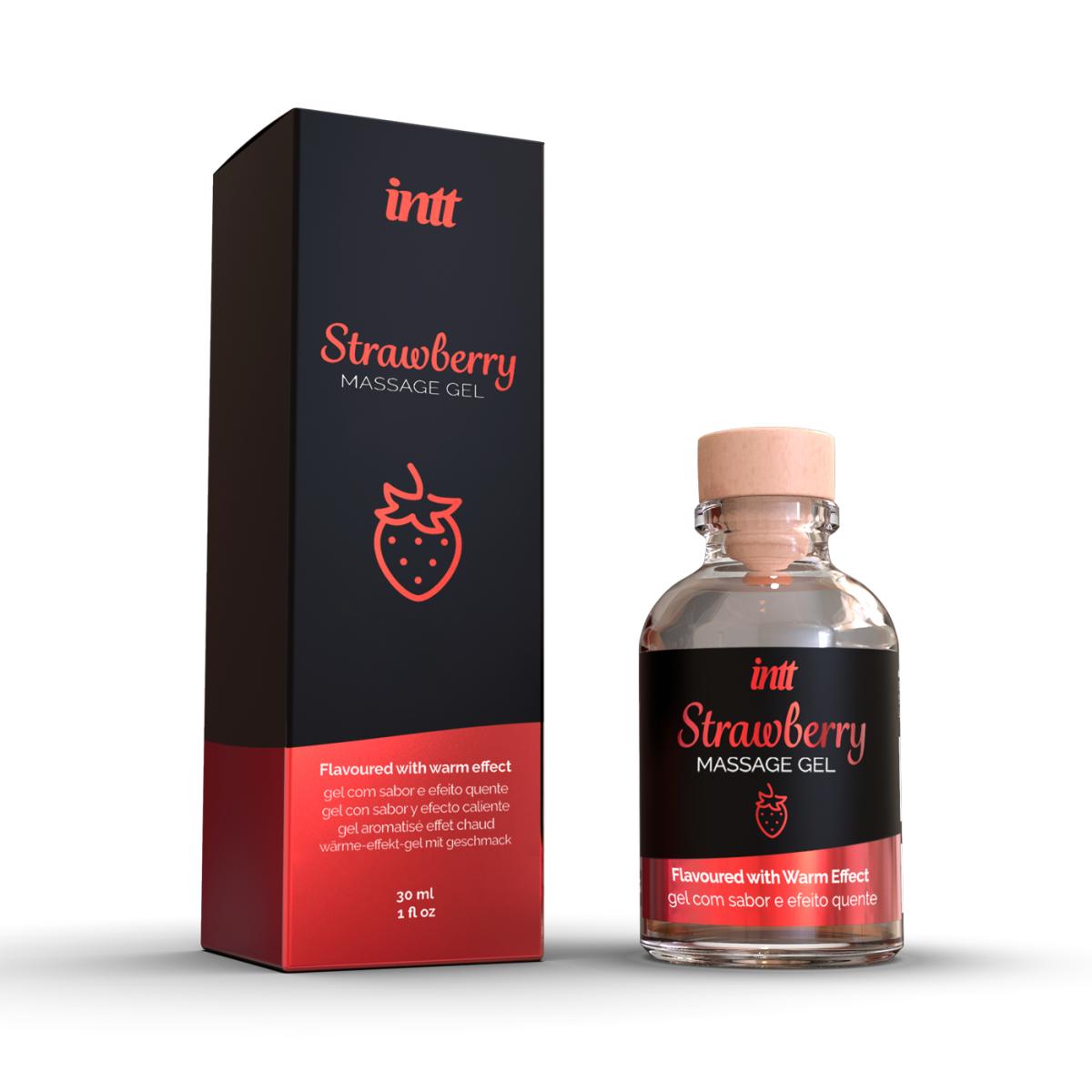 Strawberry Massage Gel - 30 ml